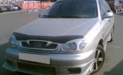 Накладка на передний бампер CT v2 Daewoo Lanos T150 рестайлинг, седан (2000-2009)