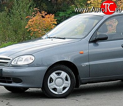 6 199 р. Переднее левое крыло Стандартное Daewoo Lanos T100 дорестайлинг, седан (1997-2002) (Окрашенное)  с доставкой в г. Чебоксары