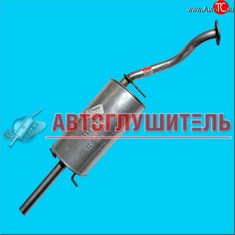 1 599 р. Глушитель Hanwoo ЗАЗ Sens хэтчбэк (2007-2017)  с доставкой в г. Чебоксары