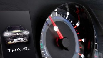 77 999 р. Приборная панель Ferrum GF 826 Travel (стрелочная)  Chevrolet Niva  2123 (2009-2020), Лада 2123 (Нива Шевроле) (2009-2021), Лада Нива Трэвел (2021-2025) (Черная)  с доставкой в г. Чебоксары. Увеличить фотографию 2