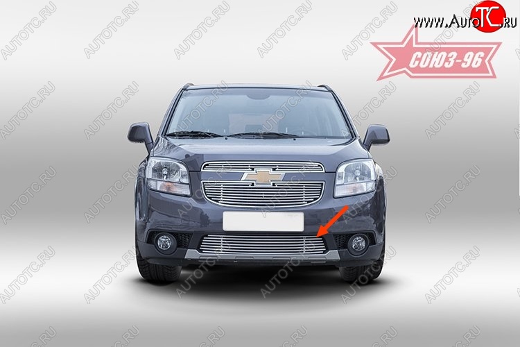 5 309 р. Декоративный элемент воздухозаборника Souz-96 (d10)  Chevrolet Orlando (2011-2018)  с доставкой в г. Чебоксары