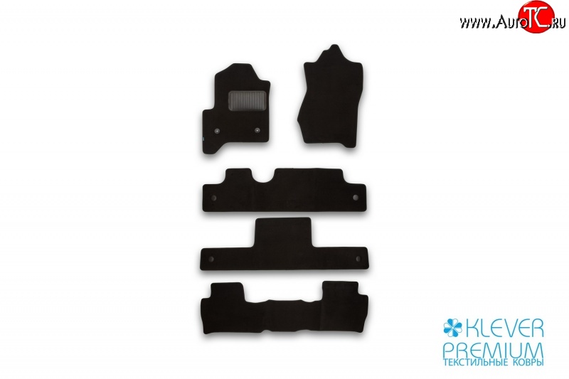 15 449 р. Коврики в салон Klever Premium  Chevrolet Tahoe  K2UC (2014-2021) (черный)  с доставкой в г. Чебоксары