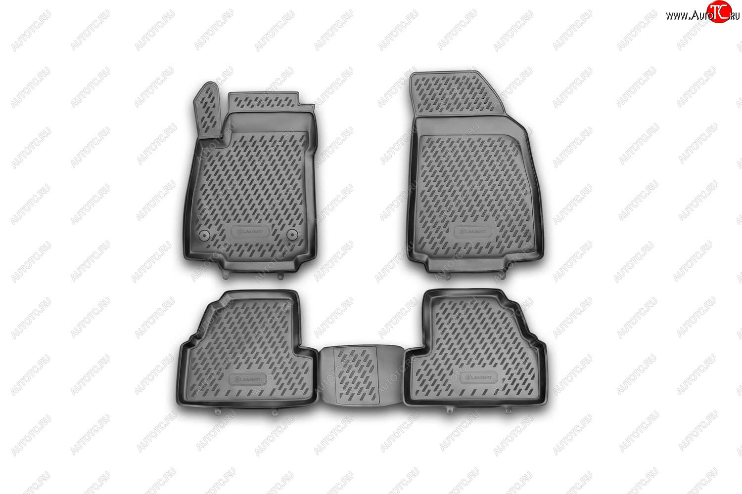 2 479 р. Комплект 3D ковриков салона Element (полиуретан)  Chevrolet Tracker (2013-2015) (Черные)  с доставкой в г. Чебоксары