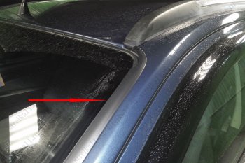 1 699 р. Водостоки лобового стекла Стрелка 11 Chevrolet Trailblazer GM800 дорестайлинг (2012-2016)  с доставкой в г. Чебоксары. Увеличить фотографию 5