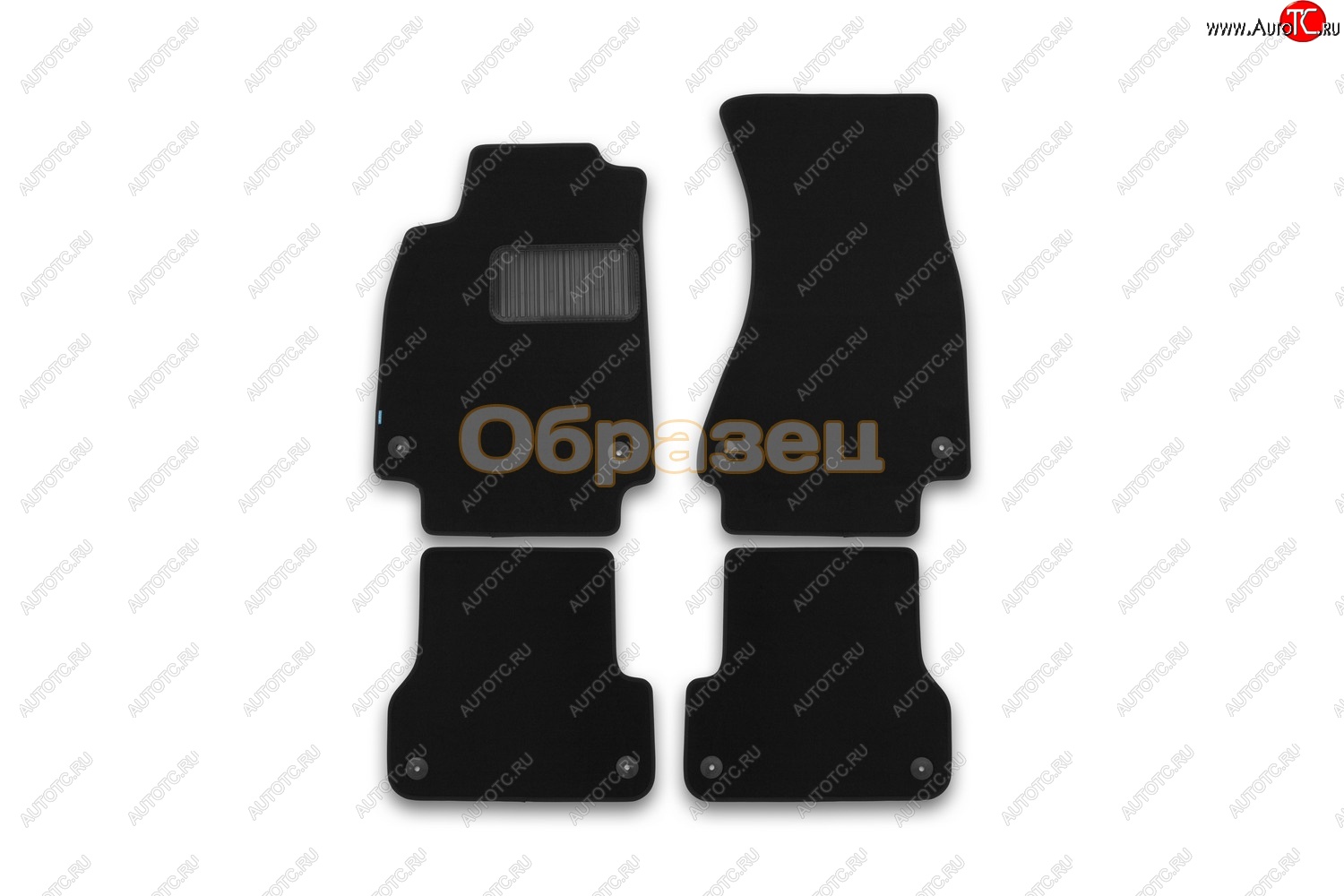 299 р. Коврики в салон Klever Standard (АКПП, текстиль) Chrysler 300C LX седан (2004-2011) (Черный)  с доставкой в г. Чебоксары