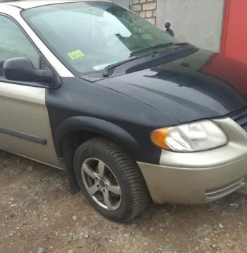 8 489 р. Переднее левое крыло (стеклопластик) Fiberplast Chrysler Voyager RG минивэн дорестайлинг (2000-2004)  с доставкой в г. Чебоксары. Увеличить фотографию 2