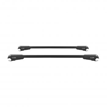 10 349 р. Багажник в сборе LUX Хантер L47  CITROEN Nemo (2007-2018), Fiat Doblo  223 (2000-2005), Ford Explorer  U502 (2010-2016), Honda Pilot  YF1 (2002-2008), Jeep Cherokee  KK (2007-2014), Land Rover Discovery  2 L318 (1998-2004), Lexus LX570  J200 (2007-2015), Opel Combo  D (2012-2018), Peugeot Bipper (2008-2018), Toyota Land Cruiser ( J105,  10 100,  200) (1998-2021), Уаз Патриот ( 3163 5 дв.,  Спорт,  3163 5-дв.,  23632) (2005-2025) (аэро-трэвэл (110-120 см), черный)  с доставкой в г. Чебоксары. Увеличить фотографию 3