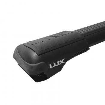 10 349 р. Багажник в сборе LUX Хантер L47  CITROEN Nemo (2007-2018), Fiat Doblo  223 (2000-2005), Ford Explorer  U502 (2010-2016), Honda Pilot  YF1 (2002-2008), Jeep Cherokee  KK (2007-2014), Land Rover Discovery  2 L318 (1998-2004), Lexus LX570  J200 (2007-2015), Opel Combo  D (2012-2018), Peugeot Bipper (2008-2018), Toyota Land Cruiser ( J105,  10 100,  200) (1998-2021), Уаз Патриот ( 3163 5 дв.,  Спорт,  3163 5-дв.,  23632) (2005-2025) (аэро-трэвэл (110-120 см), черный)  с доставкой в г. Чебоксары. Увеличить фотографию 5