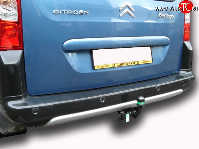 8 199 р. Фаркоп Лидер Плюс CITROEN Berlingo B9 дорестайлинг (2008-2016) (Без электропакета)  с доставкой в г. Чебоксары