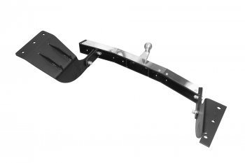 13 999 р. Фаркоп PT GROUP /тип F/ с НЕРЖ накладкой MITSUBISHI Outlander XL 2007-2012/ CITROEN С-Сrosser 2007-2012/ PEUGEOT CITROEN C-crosser (2007-2012)  с доставкой в г. Чебоксары. Увеличить фотографию 3