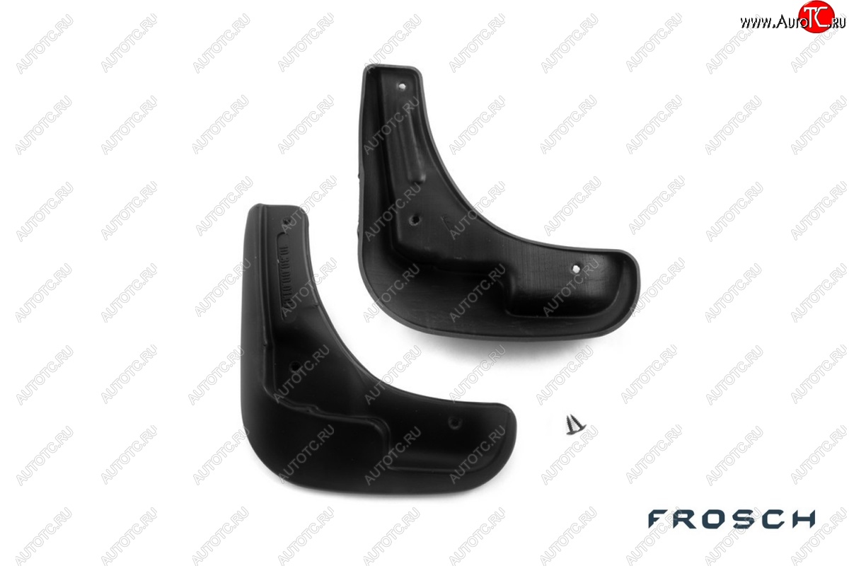 1 129 р. Брызговики (седан) Frosch  CITROEN C-elysee  дорестайлинг (2012-2017), Peugeot 301 (2012-2017) (Передние)  с доставкой в г. Чебоксары
