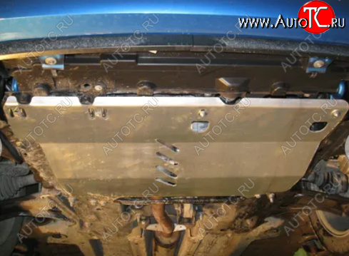 3 199 р. Защита картера двигателя и КПП Alfeco CITROEN C3 Picasso дорестайлинг (2008-2012) (Сталь 2 мм)  с доставкой в г. Чебоксары