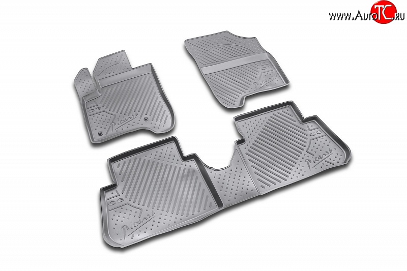 2 149 р. Коврики в салон Element 4 шт. (полиуретан) CITROEN C3 Picasso дорестайлинг (2008-2012)  с доставкой в г. Чебоксары