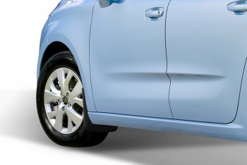 1 149 р. Брызговики Frosch (optimum, в пакете)  CITROEN C4 Grand Picasso - C4 picasso  3D (Передние)  с доставкой в г. Чебоксары. Увеличить фотографию 2
