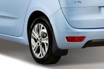1 149 р. Брызговики задние Frosch - Оptimum  CITROEN C4 Grand Picasso - C4 picasso  3D  с доставкой в г. Чебоксары. Увеличить фотографию 2