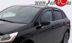 Дефлекторы окон (ветровики) Novline 4 шт CITROEN C4  B7 (2011-2018) хэтчбэк 5 дв.