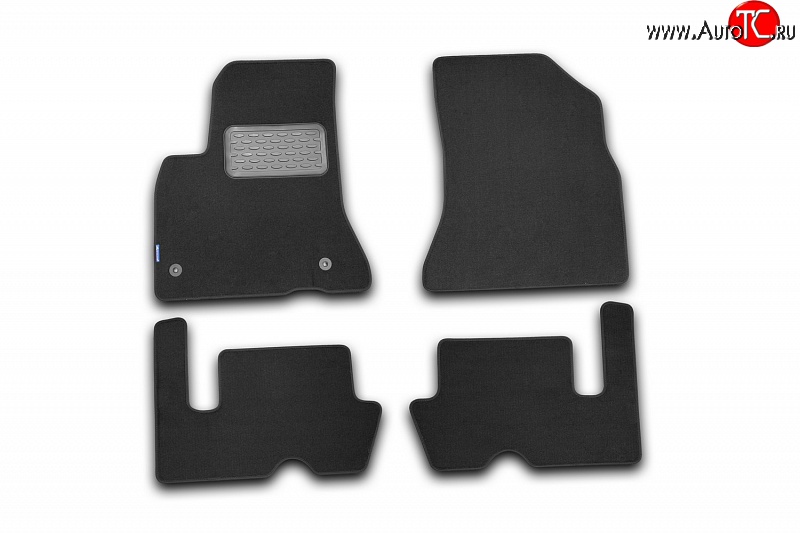 4 299 р. Коврики в салон Element 4 шт. (текстиль) (АКПП) CITROEN C4 picasso UD минивэн (2006-2014)  с доставкой в г. Чебоксары