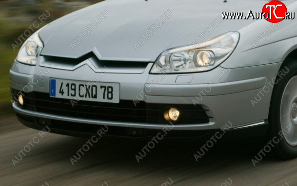 27 749 р. Передний бампер EUROSTAMP CITROEN C5 X40,RC лифтбэк рестайлинг (2004-2008) (Неокрашенный)  с доставкой в г. Чебоксары