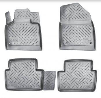 Комплект ковриков в салон Norplast Unidec CITROEN C5 RD дорестайлинг, седан (2008-2017) (Цвет: черный)
