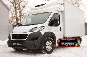 Передние расширители колёсной арки RA (вылет 10 мм) CITROEN Jumper  290 (2014-2022), Fiat Ducato  290 (2014-2025)