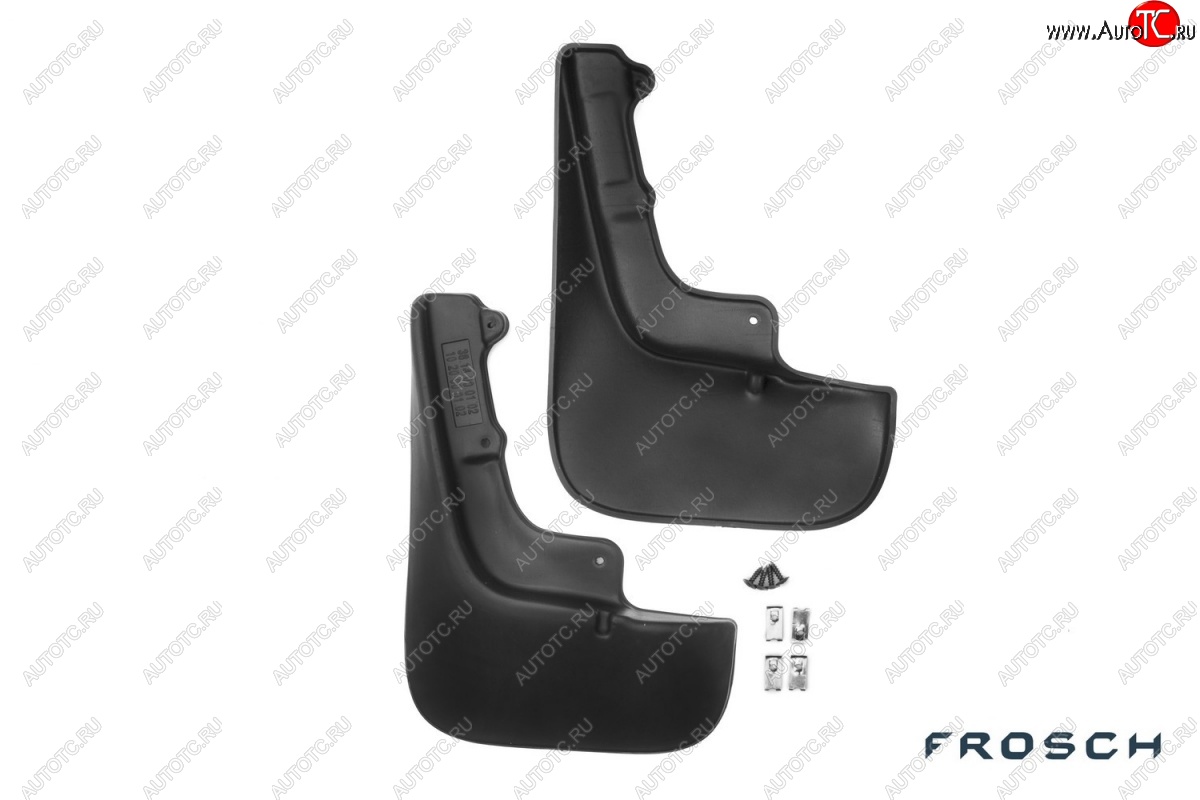 4 799 р. Брызговики Frosch (optimum)  CITROEN Jumper  250 (2006-2014), Peugeot Boxer  250 (2006-2014) (Передние (с расширителями арок и подкрылками, в коробке))  с доставкой в г. Чебоксары