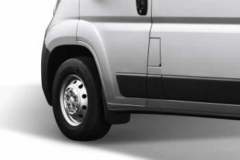 4 799 р. Брызговики Frosch (optimum)  CITROEN Jumper  250 (2006-2014), Peugeot Boxer  250 (2006-2014) (Передние (с расширителями арок и подкрылками, в коробке))  с доставкой в г. Чебоксары. Увеличить фотографию 2