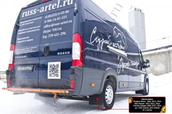 1 369 р. Брызговики (шагрень) РА  CITROEN Jumper ( 250,  290) (2006-2022), Fiat Ducato ( 250,  290) (2006-2025), Peugeot Boxer  250 (2006-2014)  с доставкой в г. Чебоксары. Увеличить фотографию 3