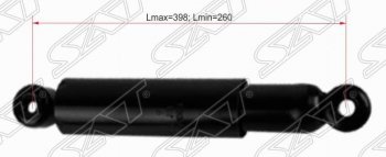 1 689 р. Амортизатор задний SAT (LH=RH, Сборка Узбекистан) Daewoo Matiz M100 дорестайлинг (1998-2000)  с доставкой в г. Чебоксары. Увеличить фотографию 2