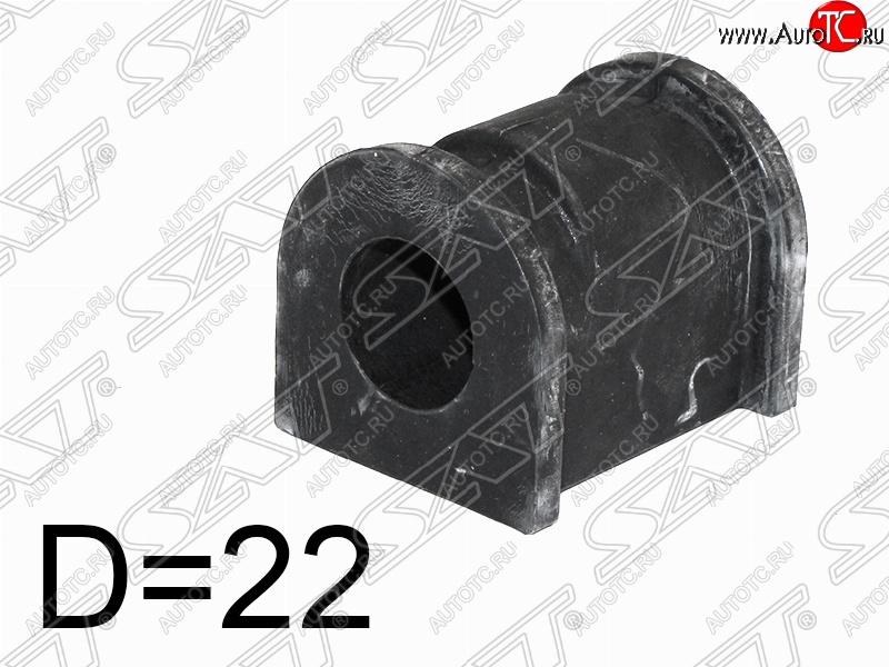 118 р. Резиновая втулка переднего стабилизатора SAT (D=22) Daewoo Matiz M100 дорестайлинг (1998-2000)  с доставкой в г. Чебоксары