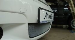 1 539 р. Сетка на бампер (рестайлинг) Russtal (хром) Daewoo Matiz M100 дорестайлинг (1998-2000)  с доставкой в г. Чебоксары. Увеличить фотографию 3