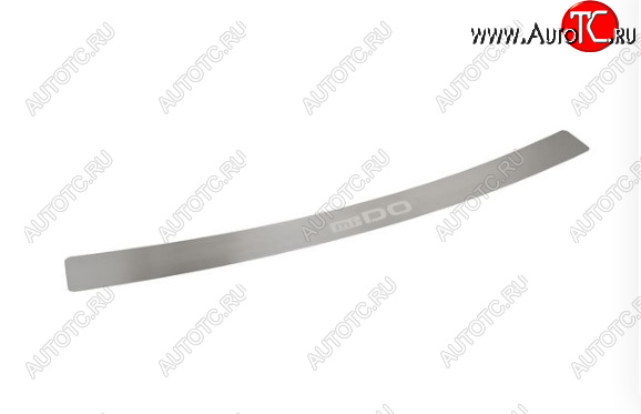 249 р. Накладка защитная на задний бампер Arbori  Datsun mi-DO (2014-2021) хэтчбэк  с доставкой в г. Чебоксары