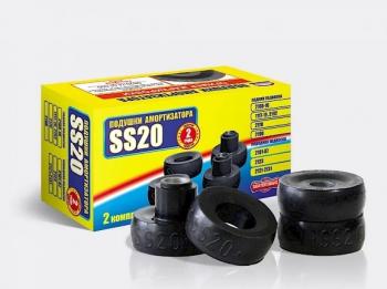 Подушки амортизатора задней подвески SS20 (верхние) Datsun mi-DO, on-DO, Лада 2101, 2102, 2103, 2104, 2105, 2106, 2107, 2108, 2109, 21099, 2110, 2111, 2112, 2113, 2114, 2115, Калина (1118,  1117,  1119,  2192,  2194), Нива 4х4 (2121), нива 4х4 (2131,  2121 Бронто,  2121,  2121 (Legend)), Приора (21728,  2170,  2171,  2172)