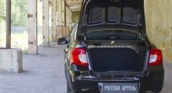 4 409 р. Обшивка внутренней части крышки багажника RA  Datsun on-DO (2014-2021) седан дорестайлинг, седан рестайлинг  с доставкой в г. Чебоксары. Увеличить фотографию 2
