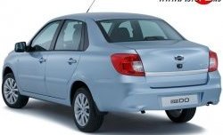 5 199 р. Бампер задний Стандартный Datsun on-DO седан дорестайлинг (2014-2019) (Неокрашенный без парктроника)  с доставкой в г. Чебоксары. Увеличить фотографию 2