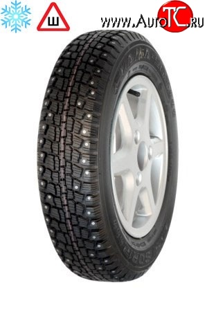 1 849 р. Зимняя шипованная покрышка Кама 503 R12 135x80 KIA Bongo 4 PU рестайлинг (2012-2025)