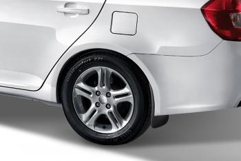 1 149 р. Брызговики Frosch (задние, optimum, в пакете) FAW Besturn X40 D181 (2016-2022)  с доставкой в г. Чебоксары. Увеличить фотографию 2