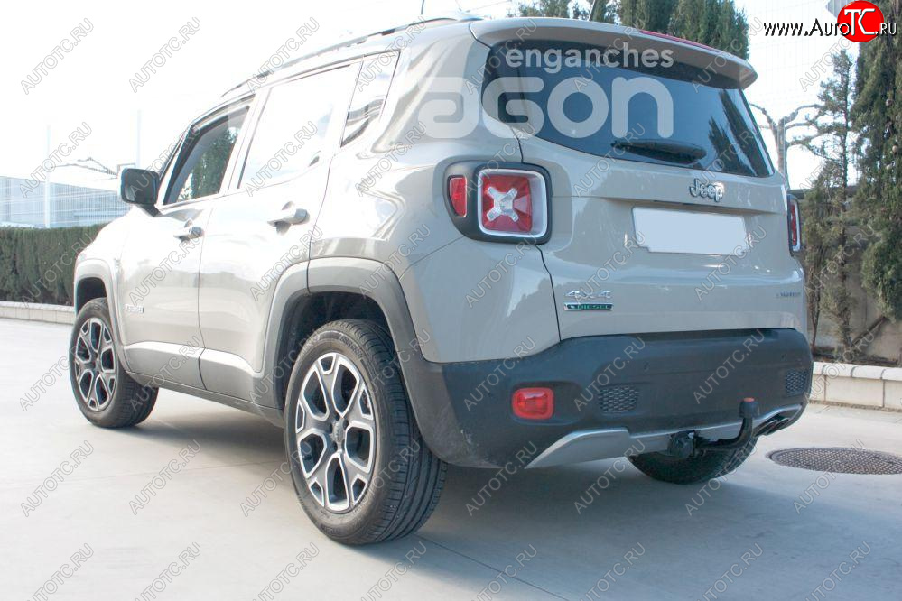 22 699 р. Фаркоп Aragon. (шар A) Jeep Compass MP дорестайлинг (2016-2022)  с доставкой в г. Чебоксары