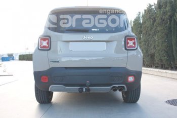 22 699 р. Фаркоп Aragon. (шар A) Jeep Compass MP дорестайлинг (2016-2022)  с доставкой в г. Чебоксары. Увеличить фотографию 3