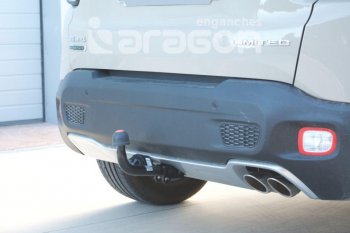 22 699 р. Фаркоп Aragon. (шар A) Jeep Compass MP дорестайлинг (2016-2022)  с доставкой в г. Чебоксары. Увеличить фотографию 7
