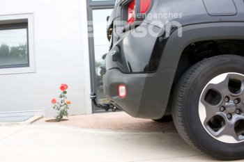 10 979 р. Фаркоп Aragon. (шар S) Jeep Compass MP дорестайлинг (2016-2022)  с доставкой в г. Чебоксары. Увеличить фотографию 4