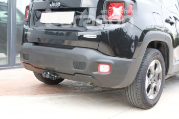 10 979 р. Фаркоп Aragon. (шар S) Jeep Compass MP дорестайлинг (2016-2022)  с доставкой в г. Чебоксары. Увеличить фотографию 9