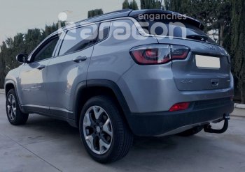 22 699 р. Фаркоп Aragon.(шар V) Jeep Compass MP дорестайлинг (2016-2022)  с доставкой в г. Чебоксары. Увеличить фотографию 2