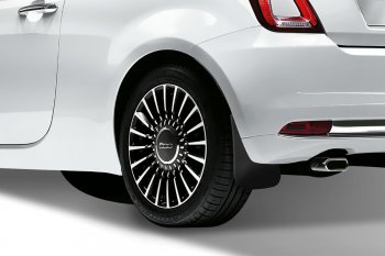 2 379 р. Брызговики задние Frosch  Fiat 500  312,FF (2007-2015) дорестайлинг хэтчбэк 3 дв.  с доставкой в г. Чебоксары. Увеличить фотографию 2