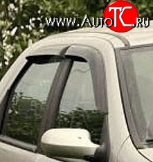999 р. Комплект дефлекторов окон (ветровиков) 4 шт. Russtal Fiat Albea 170 седан (2002-2012)  с доставкой в г. Чебоксары