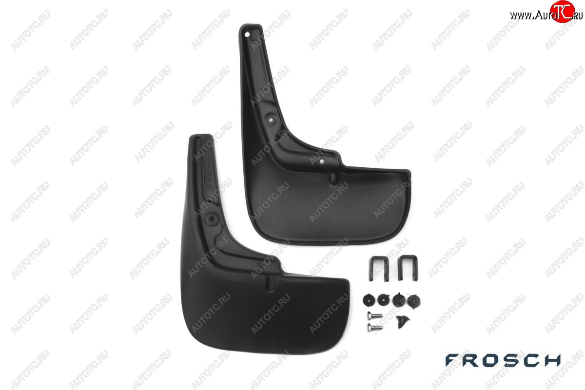 4 799 р. Брызговики задние Frosch  Fiat Ducato  290 (2014-2025)  с доставкой в г. Чебоксары
