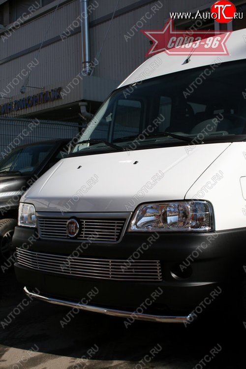 5 759 р. Декоративная вставка воздухозаборника в бампер Souz-96  Fiat Ducato  250 (2006-2014)  с доставкой в г. Чебоксары