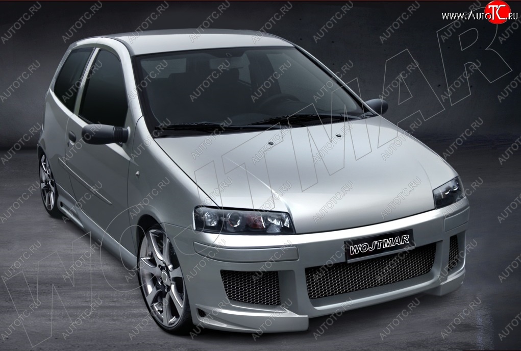 26 999 р. Передний бампер R1 Fiat Punto 188 хэтчбэк 5 дв. дорестайлинг (1999-2003)  с доставкой в г. Чебоксары