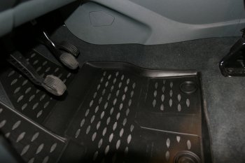 2 399 р. Коврики в салон Element 5 шт. (полиуретан)  Ford C-max  Mk2 (2010-2015) дорестайлинг  с доставкой в г. Чебоксары. Увеличить фотографию 2