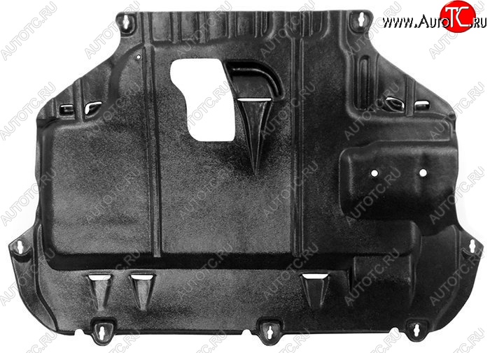 1 439 р. Защита двигателя SAT (Тайвань) Ford Focus 2  седан дорестайлинг (2004-2008)  с доставкой в г. Чебоксары