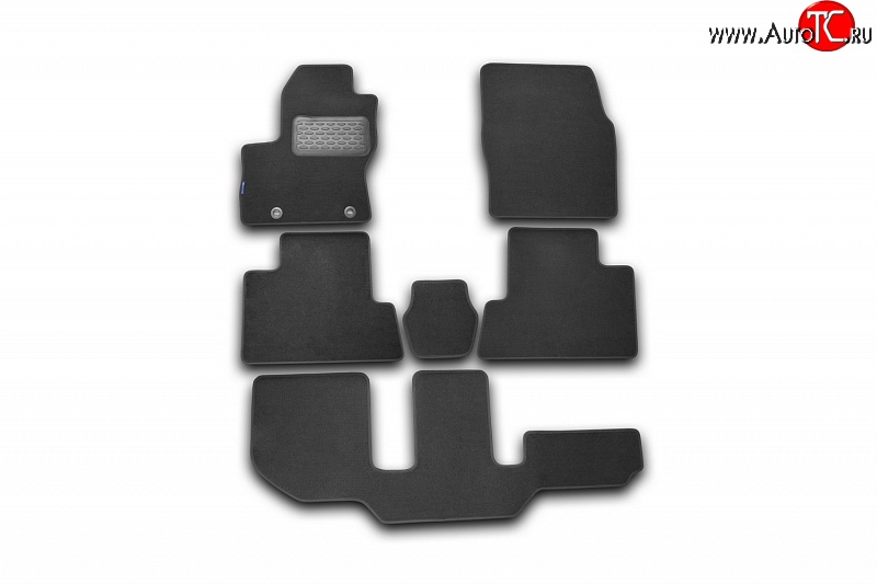 116 р. Коврики в салон Element 6 шт. (текстиль)  Ford C-max  Mk2 (2010-2015) дорестайлинг  с доставкой в г. Чебоксары